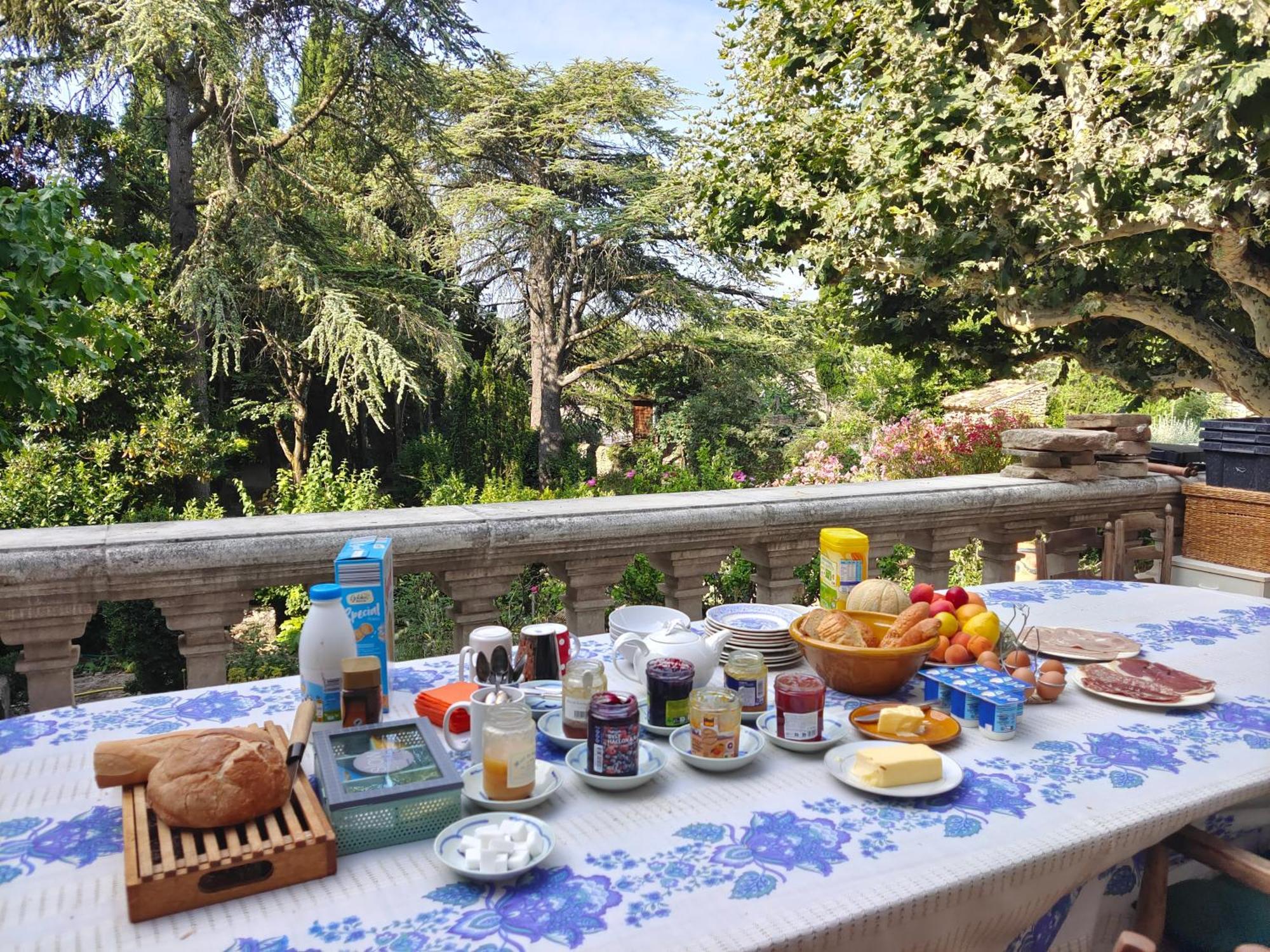 Rue Du Chateau A Cabrieres D'Avignon Bed & Breakfast エクステリア 写真