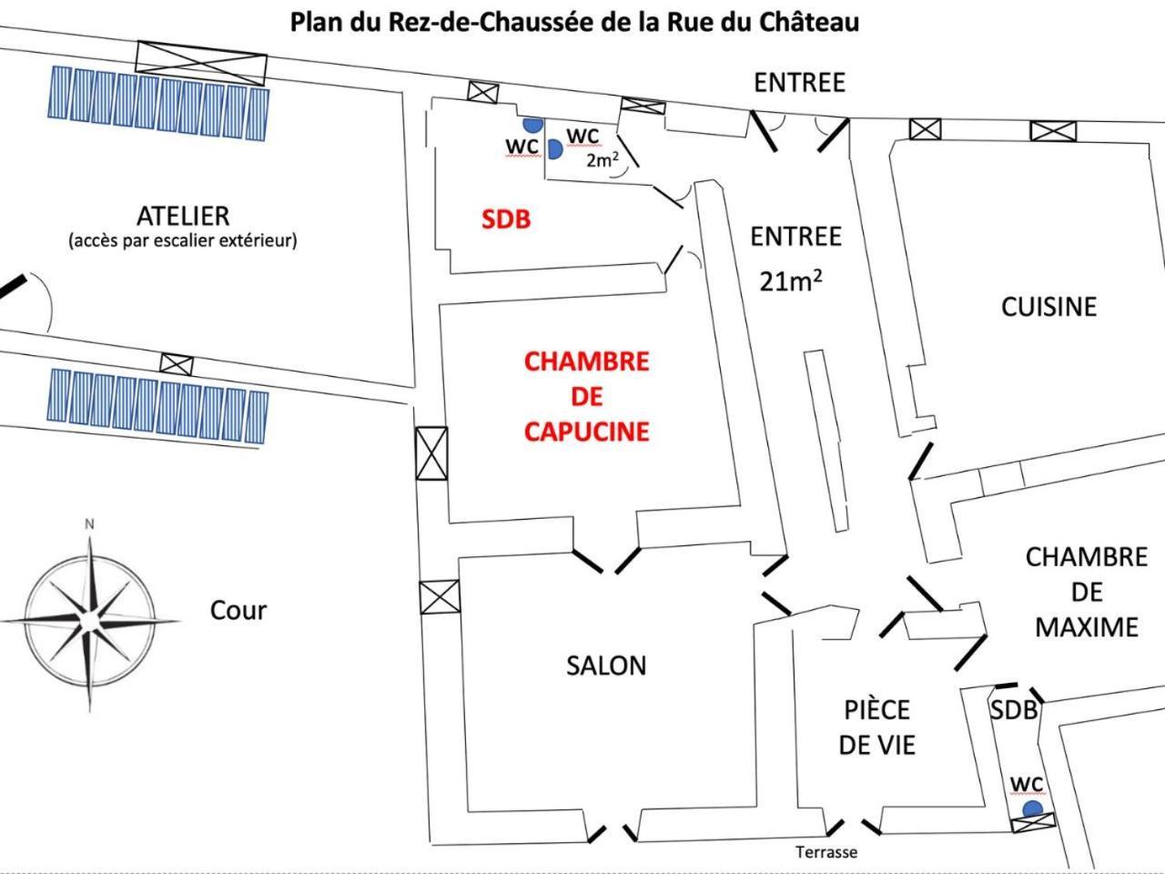 Rue Du Chateau A Cabrieres D'Avignon Bed & Breakfast エクステリア 写真